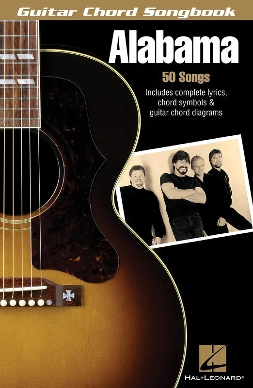 Alabama Guitar Chord Songbook (Softcover Book)