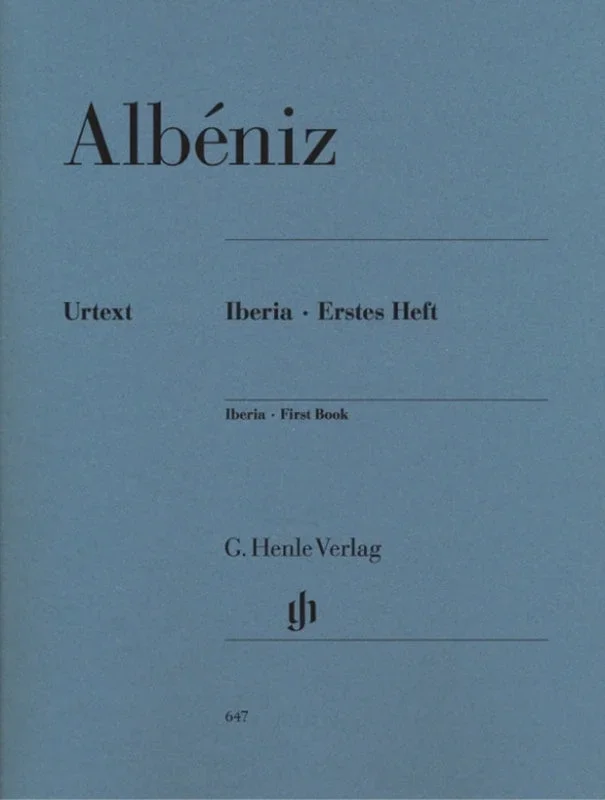 Albeniz: Iberia First Book Piano Solo