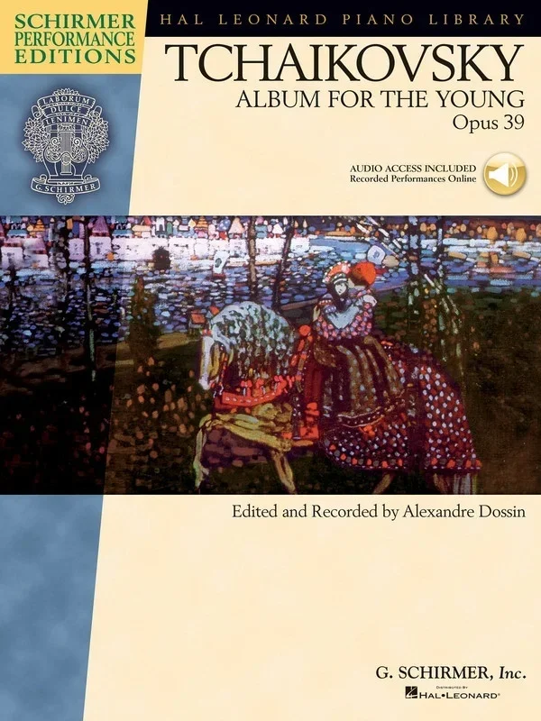 Album For The Young Spe Tchaikovsky Op 39 Book/CD (Softcover Book/CD)