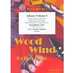 Album Volume 6 – Saxophones Trio and Piano w/opt Percussion