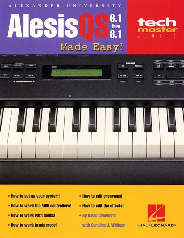 Alesis Qs 6.1 – 8.1 Made Easy (Softcover Book)