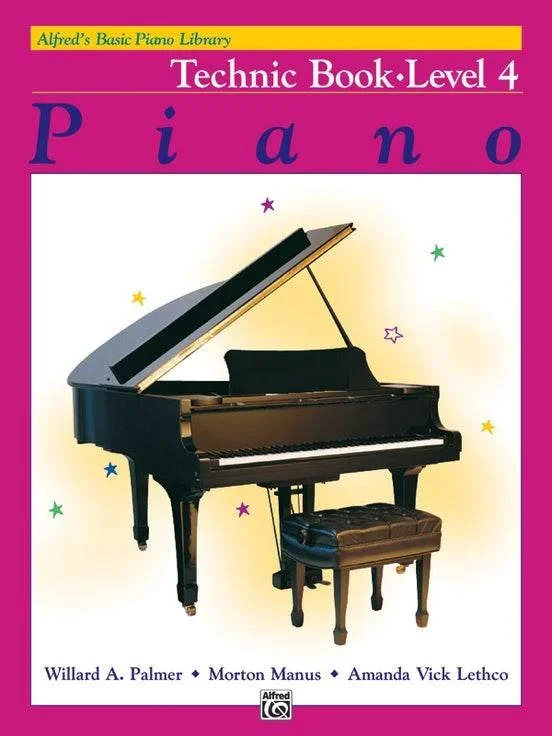 ALFRED 002519 Alfred’s Basic Piano Course: Technic Book 4