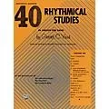 Alfred 40 Rhythmical Studies Baritone (B.C.) & Bassoon Standard