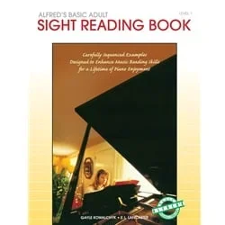 Alfred’s Basic Adult Piano Course: Sight Reading, Book 1