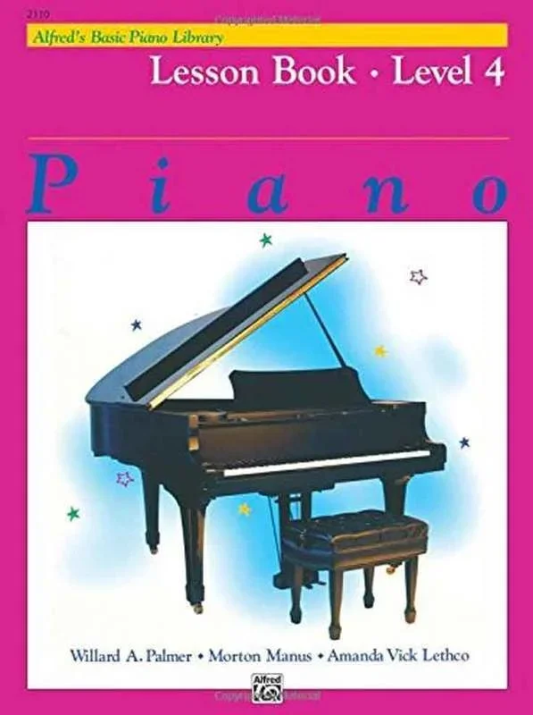 Alfred’s Basic Piano Lesson Level 4 (Softcover Book)