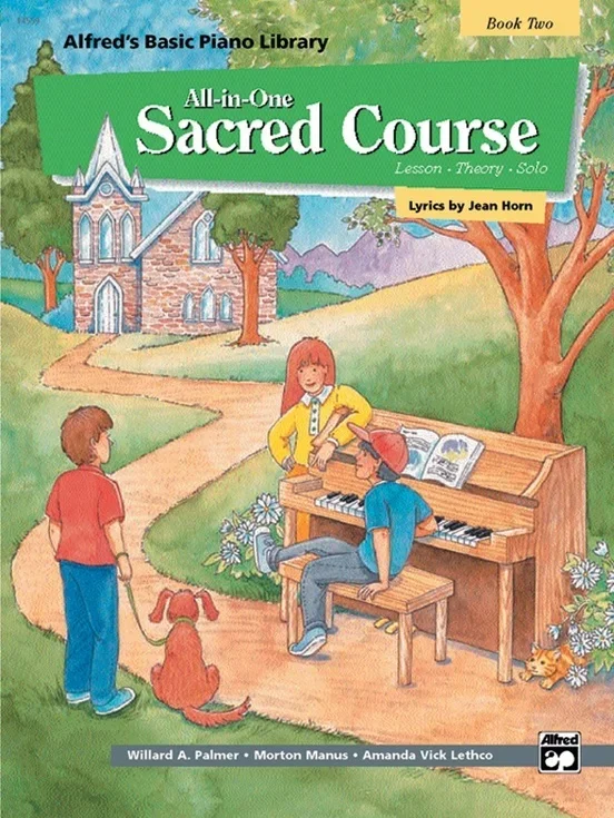Alfred’s Basic Piano Library (ABPL) All-In-One Sacred Course Book 2