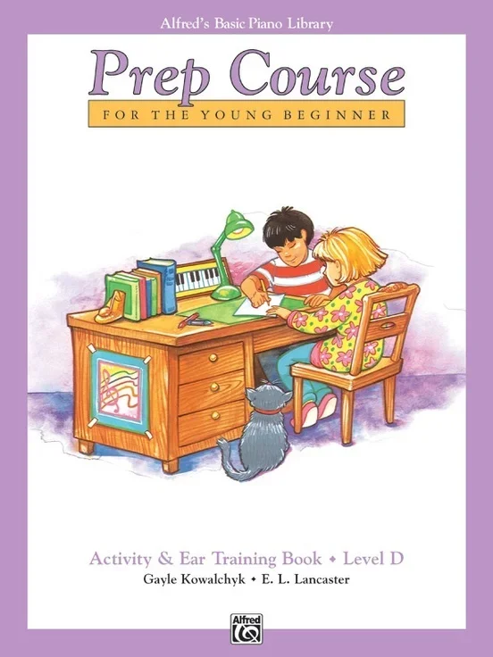 Alfred’s Basic Piano Library (ABPL) Prep Course Activity & Ear Training Book D