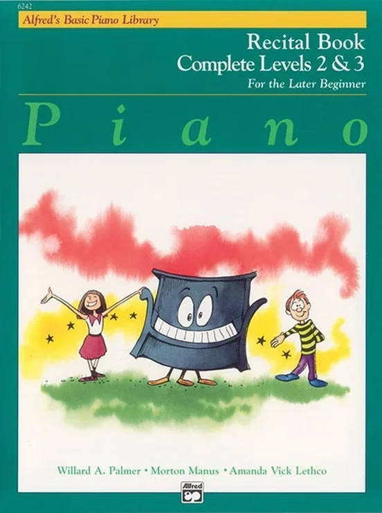Alfred’s Basic Piano Library (ABPL) Recital Book Complete 2 & 3