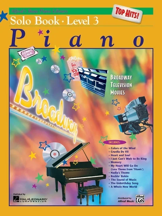 Alfred’s Basic Piano Library (ABPL) Top Hits Solo Book 3