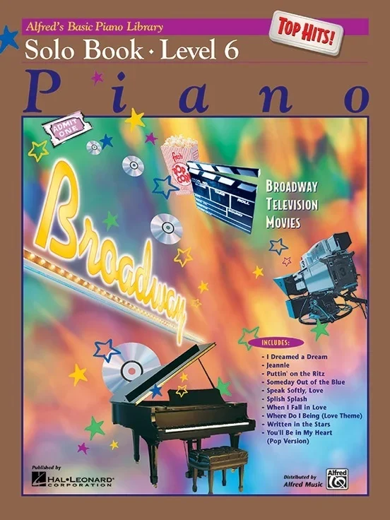 Alfred’s Basic Piano Library (ABPL) Top Hits Solo Book 6