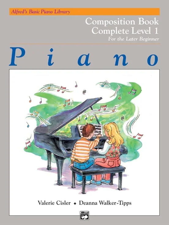 Alfred’s Basic Piano Library: Composition Book Complete 1
