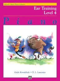 Alfred’s Basic Piano Library Ear Training, Bk 4