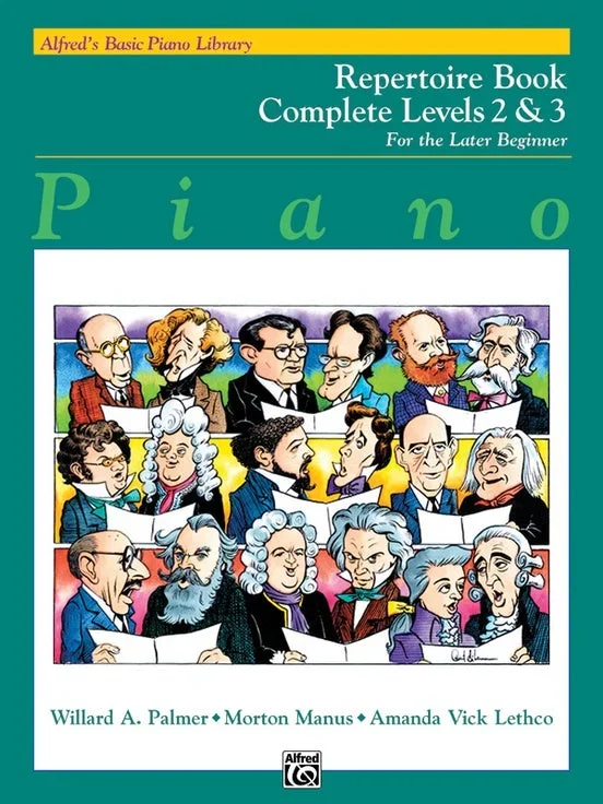 Alfred’s Basic Piano Library: Repertoire Book Complete 2 & 3