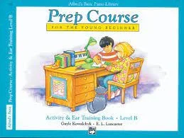 Alfred’s Basic Piano Prep Course Activity & Ear Training, Bk B: For the Young Beginner (Alfred’s Basic Piano Library)
