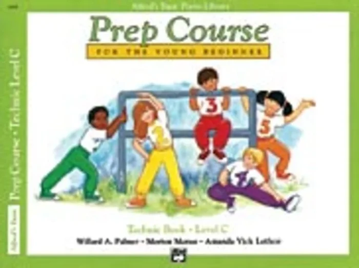 Alfred’s Basic Piano Prep Course Technic Level C (Softcover Book)
