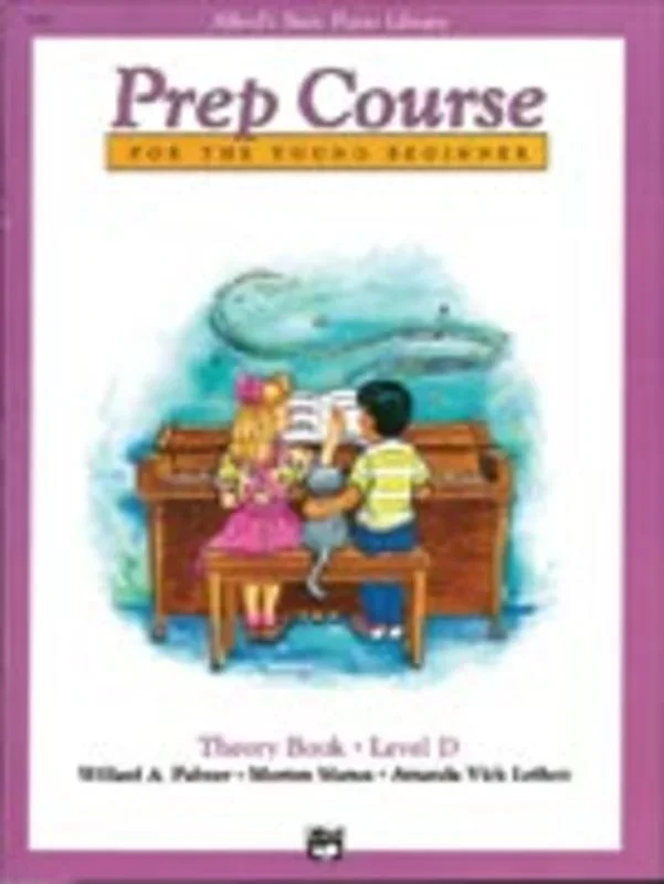 Alfred’s Basic Piano Prep Course Theory Level D (Softcover Book)