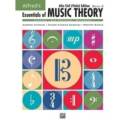Alfred’s Essentials of Music Theory, Alto Clef (Viola) Edition Book 3