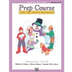 Alfred’s Prep Course: Christmas Joy, Level D – Piano