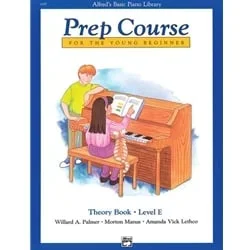 Alfred’s Prep Course: Theory, Level E – Piano