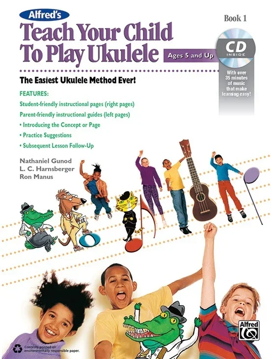 Alfred’s Teach Your Child To Play Ukulele 1 Book/CD