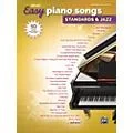 Alfred Alfred’s Easy Piano Songs: Standards & Jazz Easy Hits Piano Songbook Standard