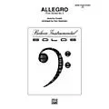 Alfred Allegro for Tuba By Antonio Vivaldi / arr. Kenneth Swanson Book Standard