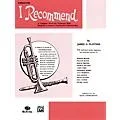 Alfred I Recommend E-Flat Alto Saxophone Standard