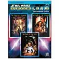 Alfred Star Wars: Episodes I, II & III Instrumental Solos Piano Acc. Book & CD Standard