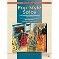 Alfred Strictly Strings Pop-Style Solos Bass Book Only Standard