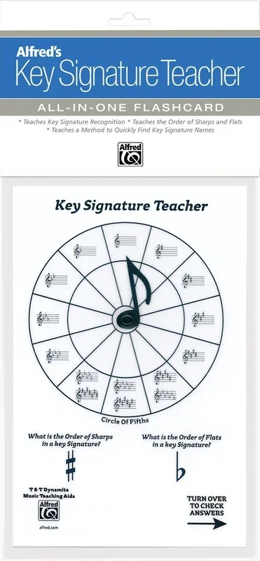 Alfreds Key Signature Teacher All In One Flashcard