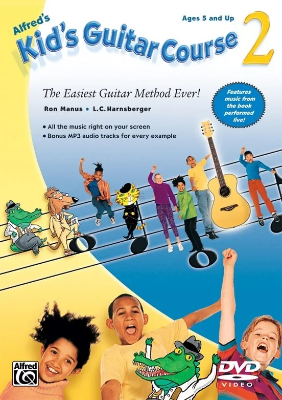 Alfreds Kids Guitar Course 2 DVD