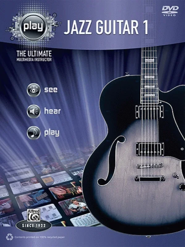 Alfreds Play Jazz Guitar 1 Book/CD Book
