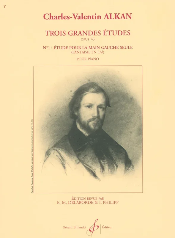 Alkan: Étude pour la main gauche seule, Op. 76, No. 1