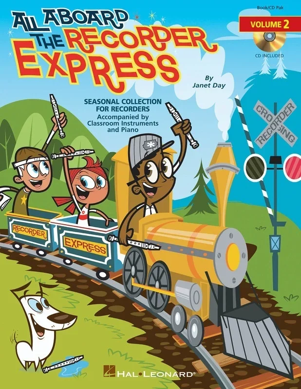 All Aboard The Recorder Express Vol 2 Book/CD (Softcover Book/CD)