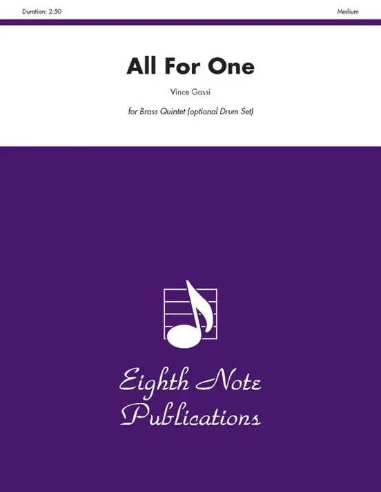 All For One Brass Quintet (Optional Drum Set)