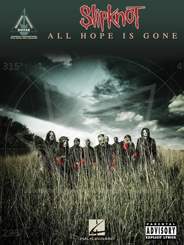 All Hope Is Gone Guitar Rec Version TAB (Softcover Book)