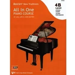 All In One Piano Course, Level 4B