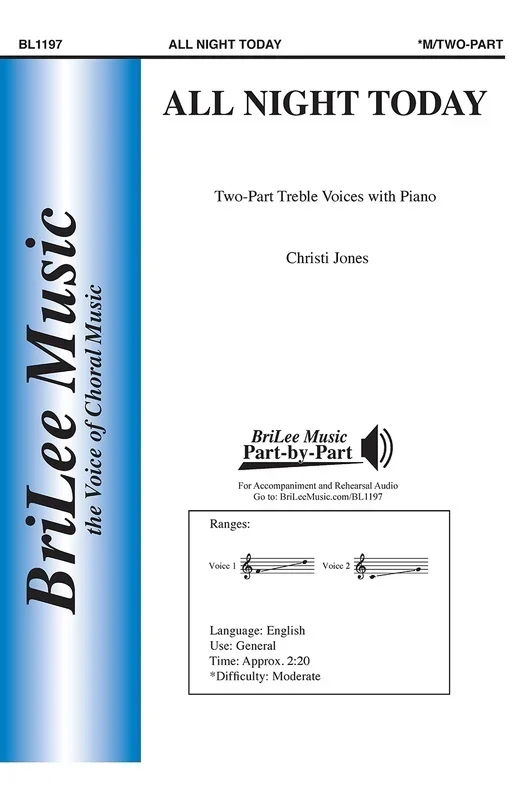 All Night Today 2 Part Treble Octavo