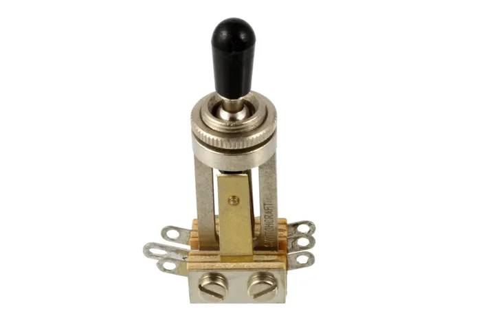 All Parts EP-4369-000 Switchcraft 3-Pickup Toggle White Tip