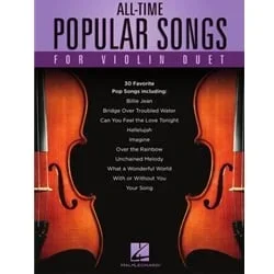 All-Time Popular Songs for Violin Duet