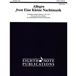 Allegro from Eine Kleine Nachtmusik – Interchangeable Woodwind Ensemble