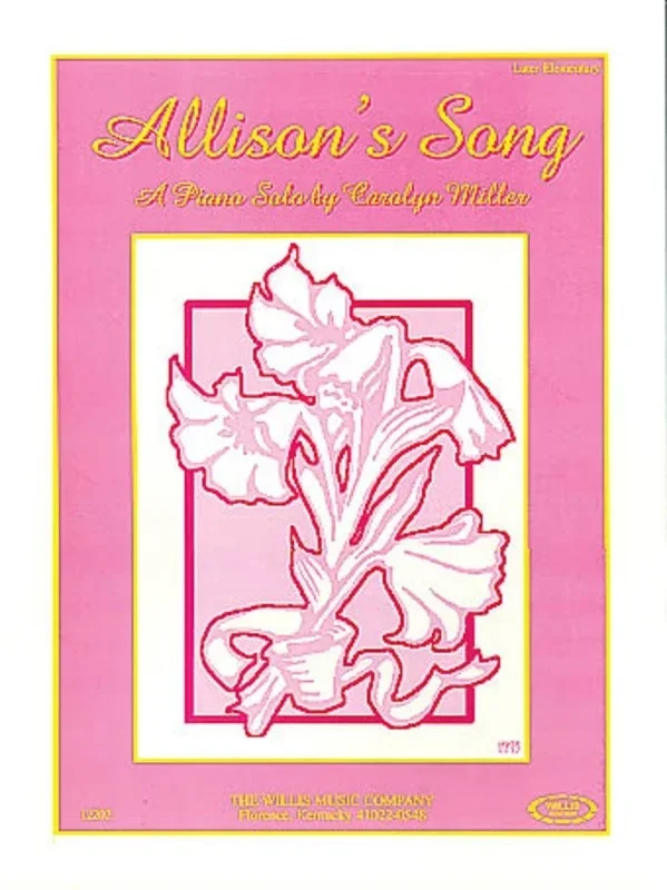 Allisons Song (Sheet Music)