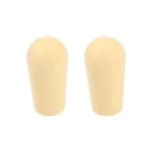Allparts SK-0643-028 Metric Switch Tips for Import Guitars – Cream (Pair)