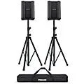 Alto Busker Battery-Powered PA Pair With Speaker Stands Standard