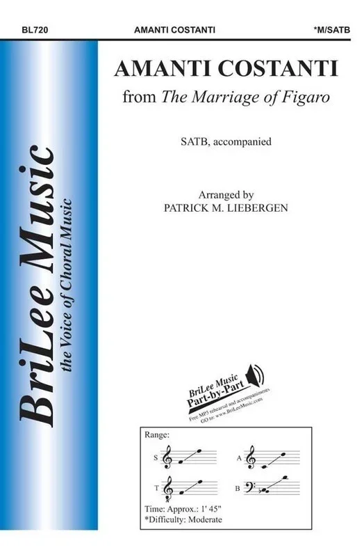 Amanti Costanti SATB (Octavo) Book