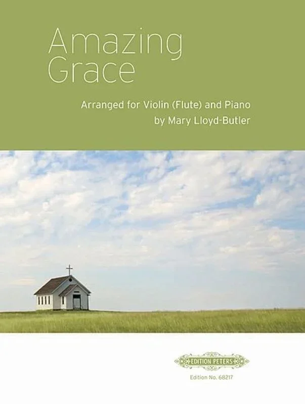 Amazing Grace For Violin (Flute)/Piano (Softcover Book)