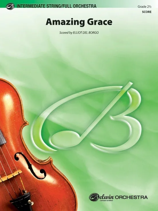 Amazing Grace Full Orchestra Gr 2.5 Conductor Score