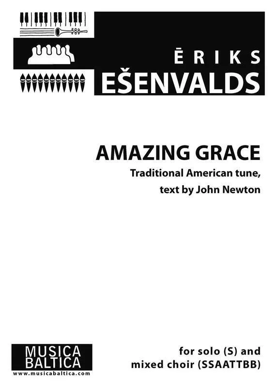Amazing Grace Soprano Solo/SSAATTBB (Softcover Book)