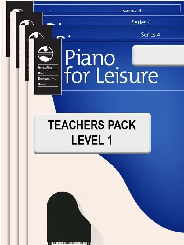AMEB Piano For Leisure Series 4 Teacher Pack Level 1 (Package)