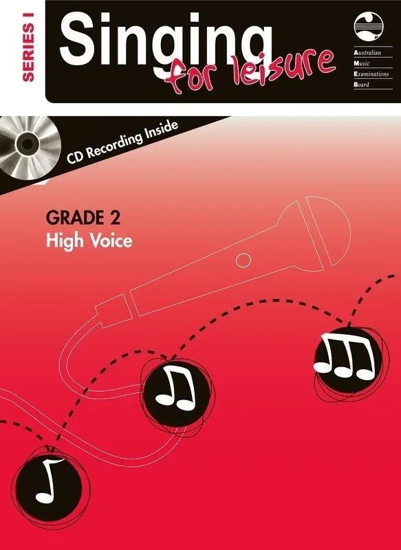 AMEB Singing For Leisure Book/CD Grade 2 High Series 1 (Softcover Book/CD)